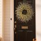 26” Fall Wreath for Front Door – Large Artificial Eucalyptus & Fern Leaves, Outdoor & Indoor Autumn Décor for Porch, Window, Farmhouse, Thanksgiving & Harvest Festival (Green-orange) 5"D x 26"W x 26"H
